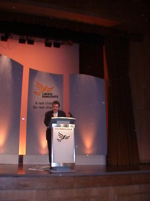 Adrian Sanders MP speaking (1)