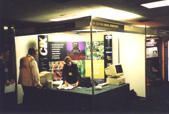 CIX exhibition stall