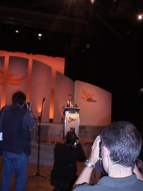 John Monks, TUC General Secretary, speaking (1)