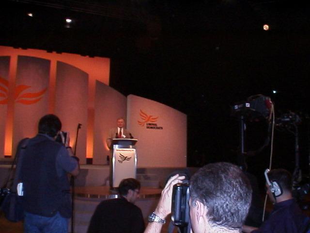 John Monks, TUC General Secretary, speaking (2)