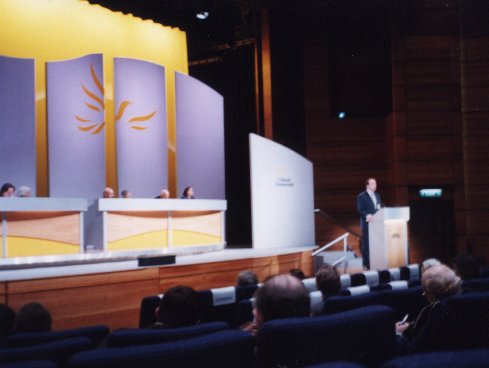 Norman Baker MP speaking (1)