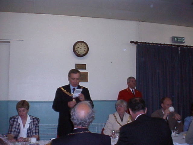 The Mayor's after lunch speech