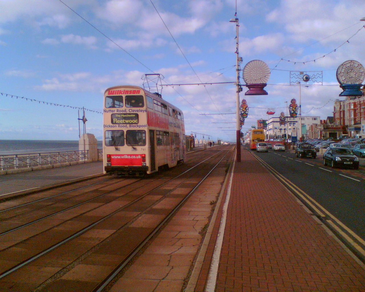 Tram 761 by the Imperial