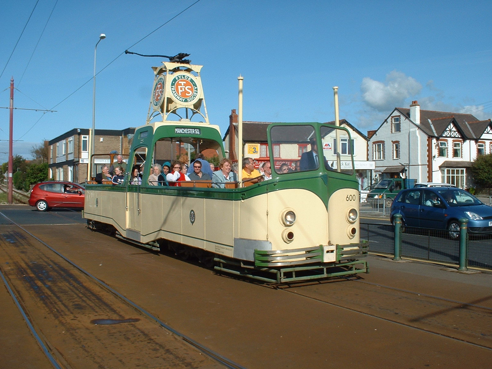 Boat tram 600 at Cleveleys (1)
