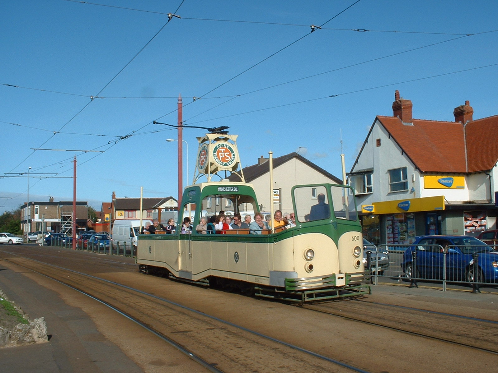 Boat tram 600 at Cleveleys (2)