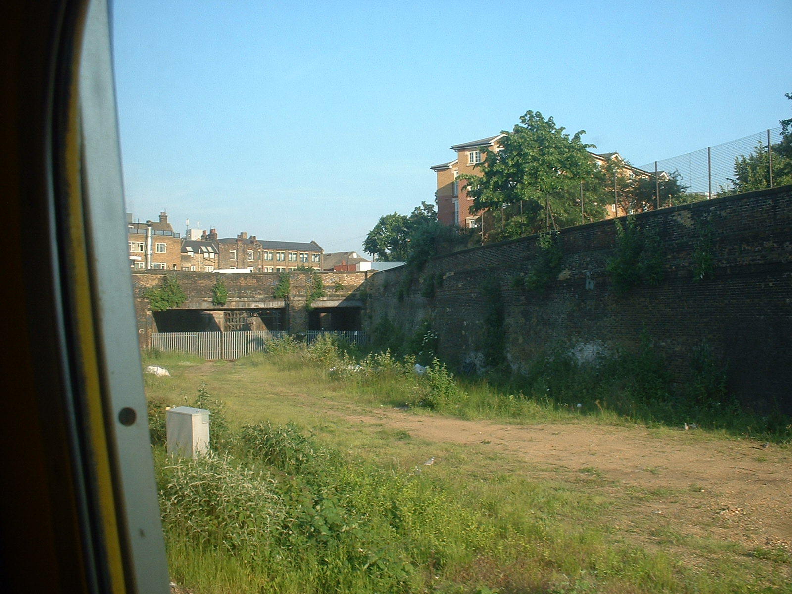 A view of the East London Line extension to come, near Dalston Kingsland looking towards the site of Dalston Junction