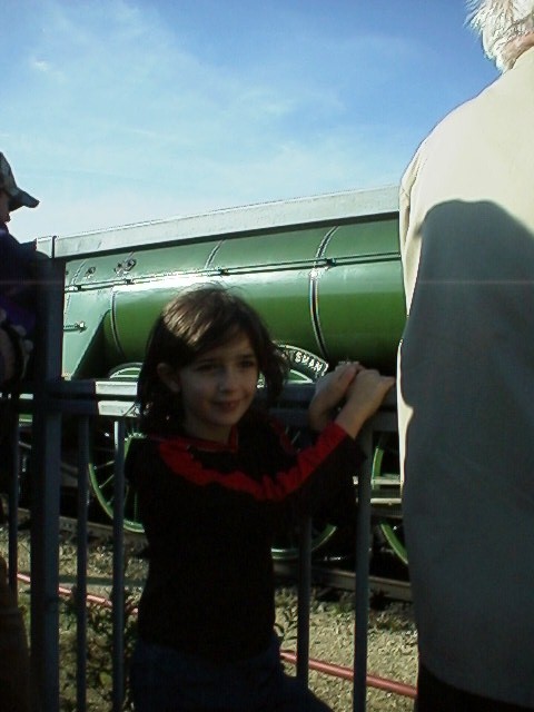 Lucy Rosenstiel watches