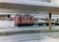 HGe 2/2 loco at Andermatt