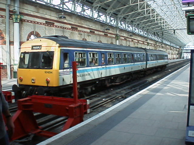 Class 101 unit at Manchester (1)