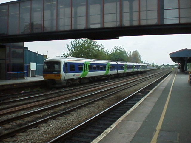 Networker Turbo unit leaving Oxford for Malvern