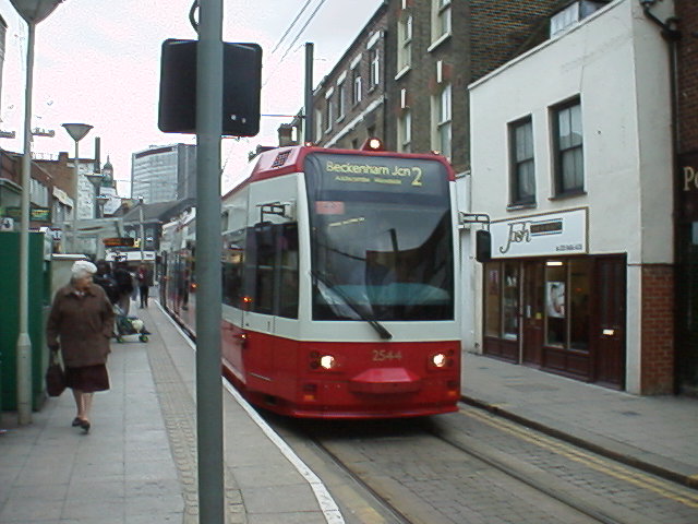 2544 on route 2 on the Croydon loop at Church Street