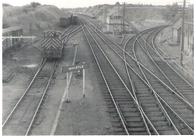 Wymondham Junction in passenger days